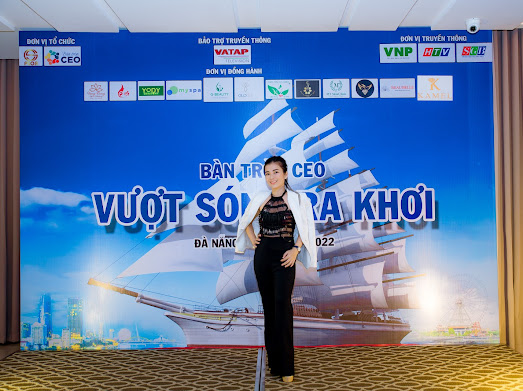 Lê Thị Mỹ Hương - Phó trưởng ban tổ chức chương trình “Bàn tròn CEO Đà Nẵng