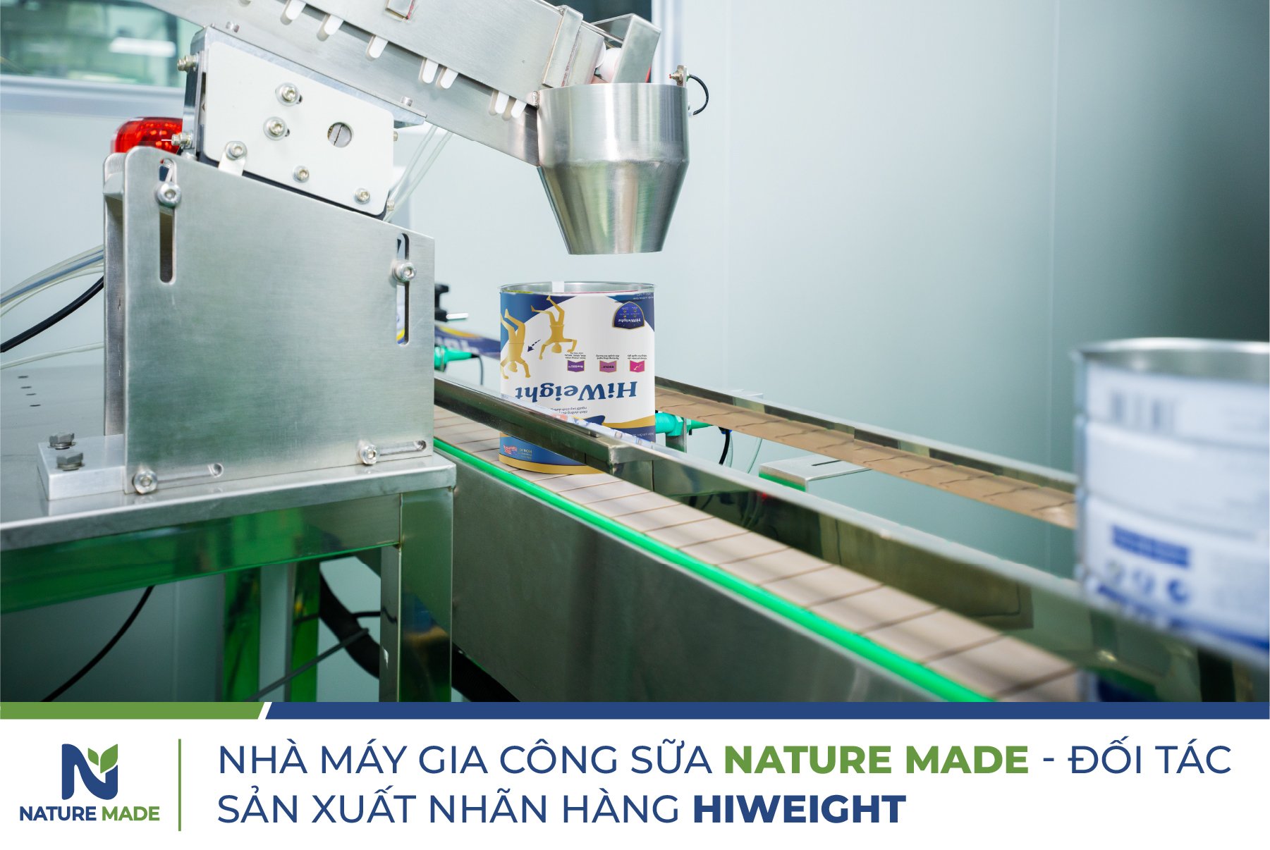 Nhà máy Nature Made - Đối tác sản xuất cho nhãn hàng Hiweight