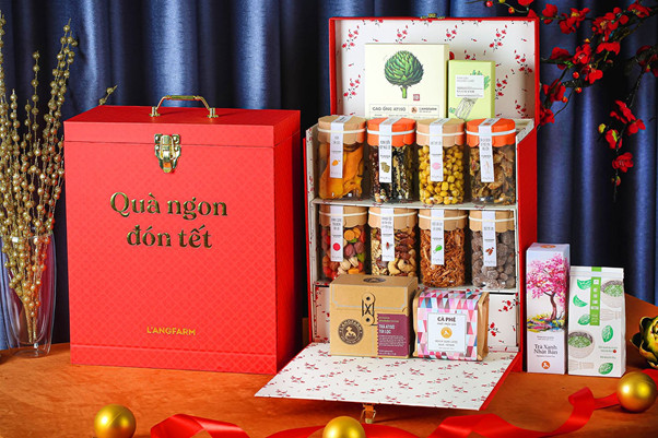 Món quà sức khỏe mang đậm nét truyền thống tết Việt Nam đến từ thương hiệu L’angfarm